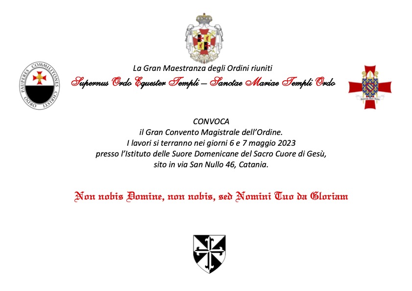 Scopri di più sull'articolo Gran Convento – Catania 6 – 7 Maggio 2023